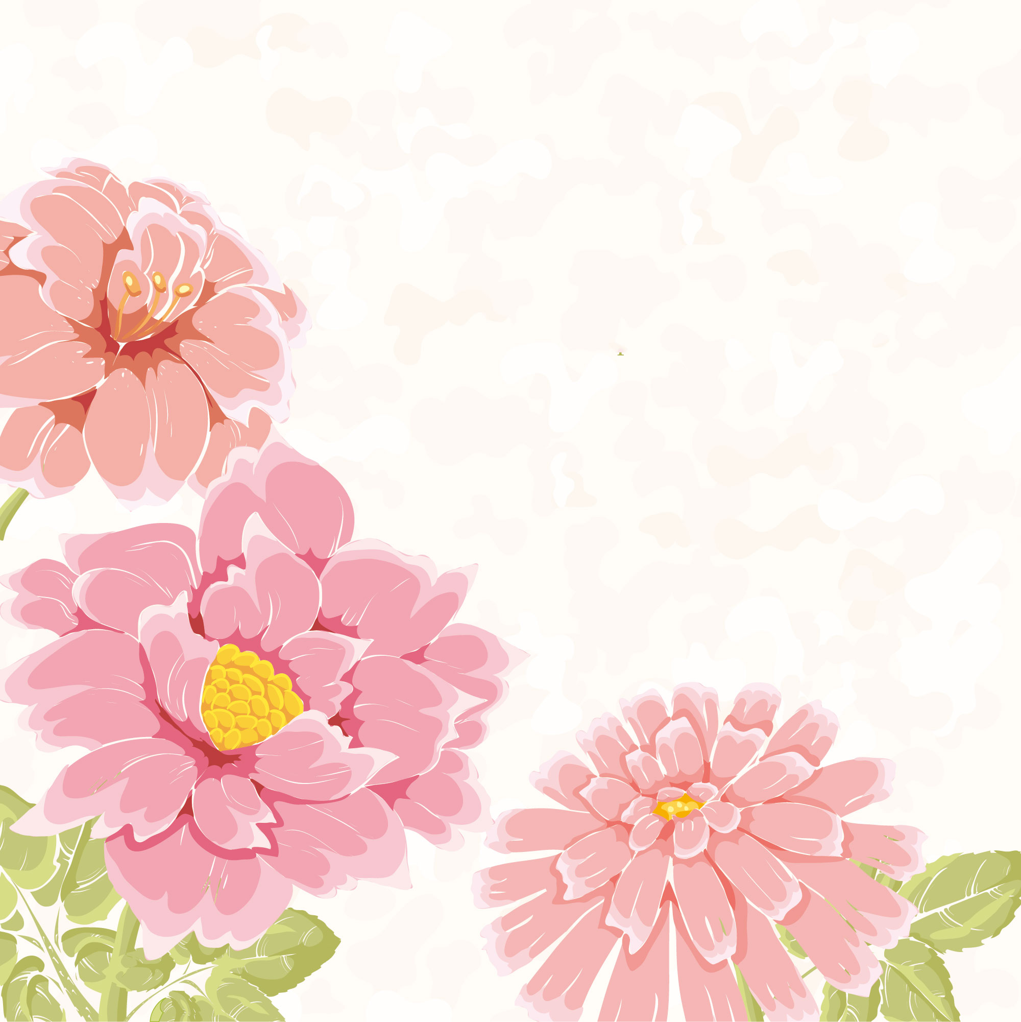 牡丹 ぼたん のイラスト 画像no 9 壁紙 牡丹の花 無料のフリー素材集 百花繚乱