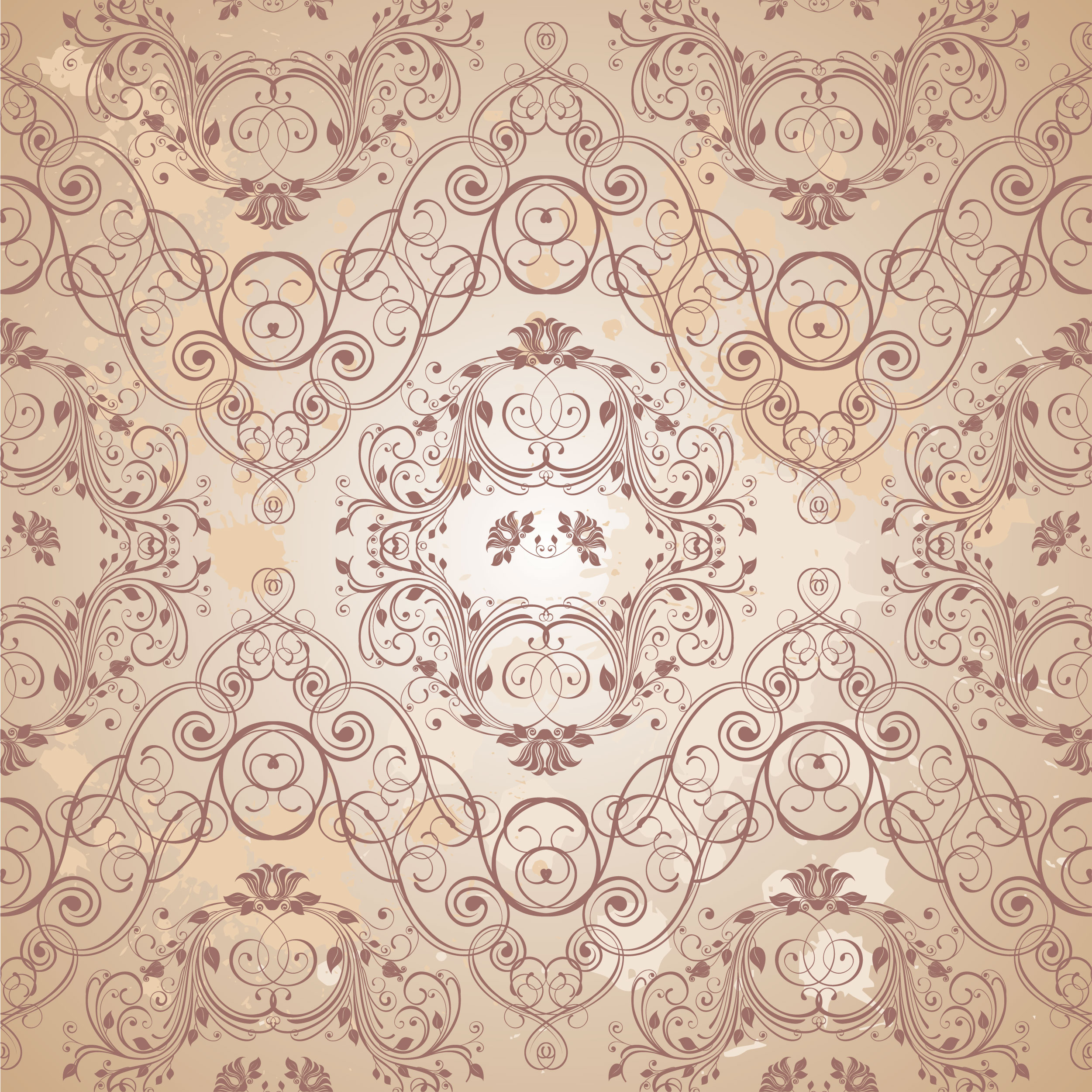壁紙 背景イラスト 花の模様 柄 パターン ２ 無料のフリー素材集 百花繚乱