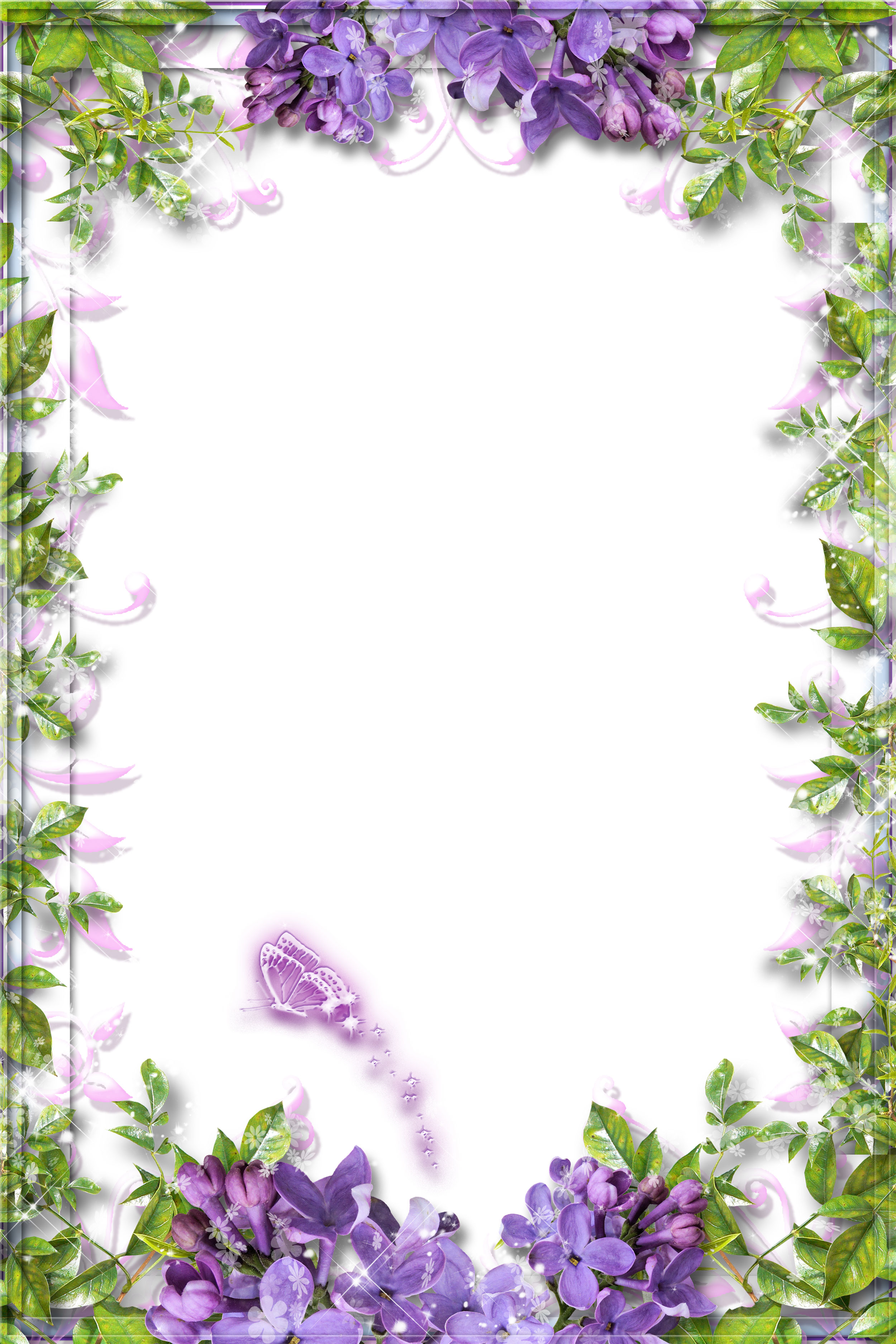 紫色の花のイラスト フリー素材 背景 壁紙no 428 紫 蝶 光彩
