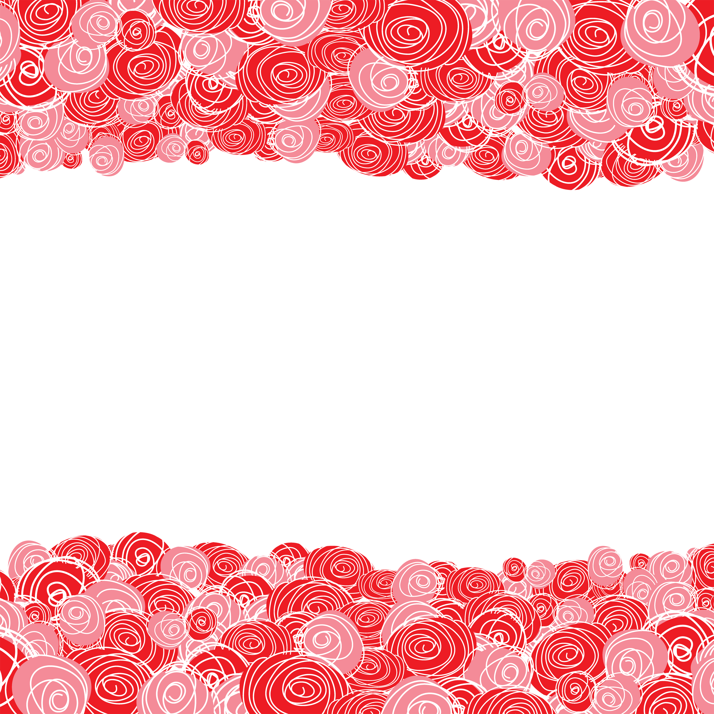 花のイラスト フリー素材 壁紙 背景no 291 バラ 赤ピンク 線画