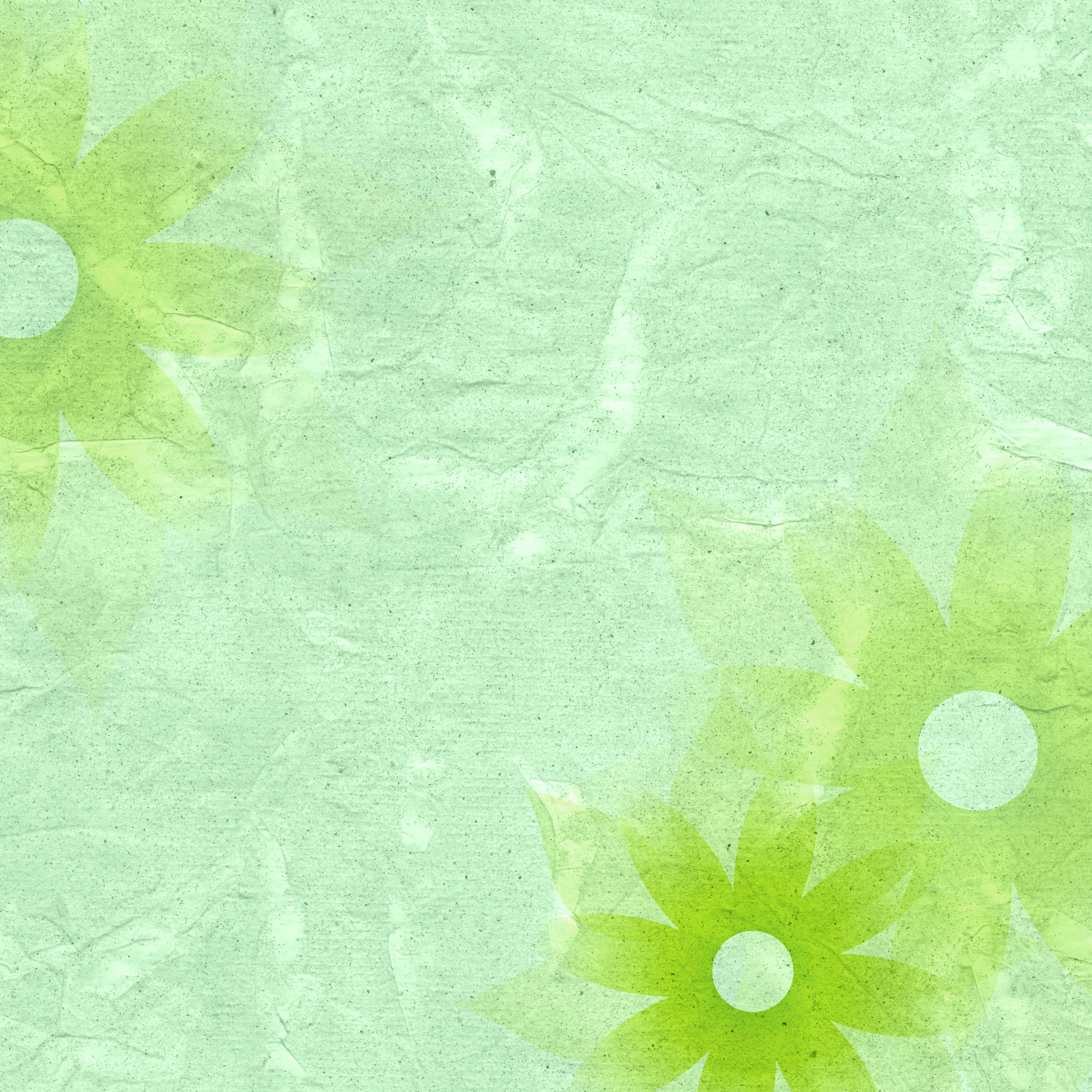 花のイラスト フリー素材 壁紙 背景no 617 黄緑 立体模様