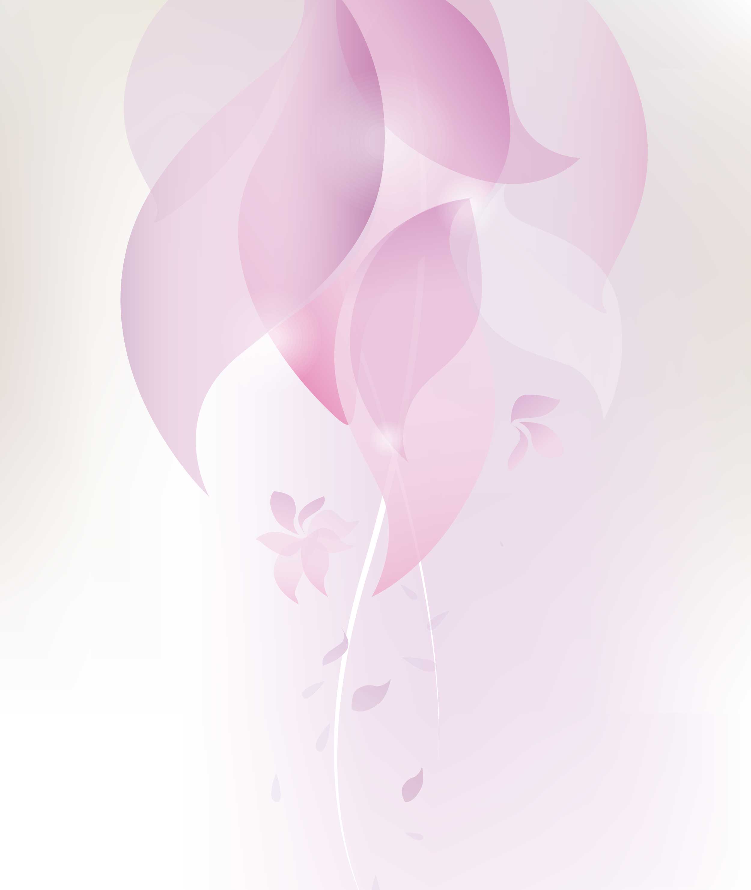 花の背景・壁紙イラスト-赤紫・花びら・淡い光彩