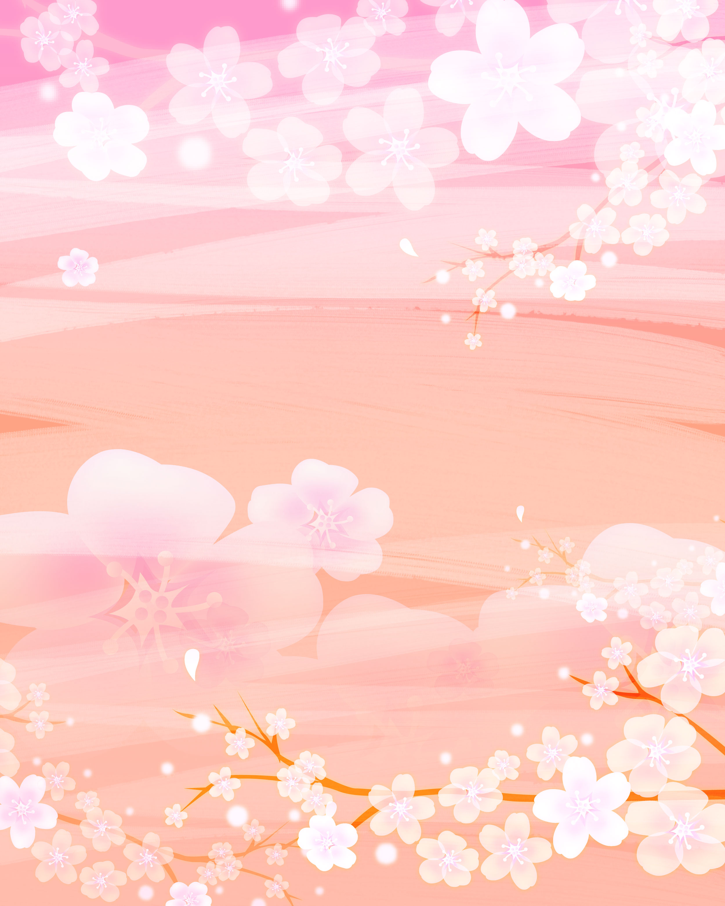 桜 さくら の画像 イラスト フリー素材 No 051 桜壁紙 ピンク 枝