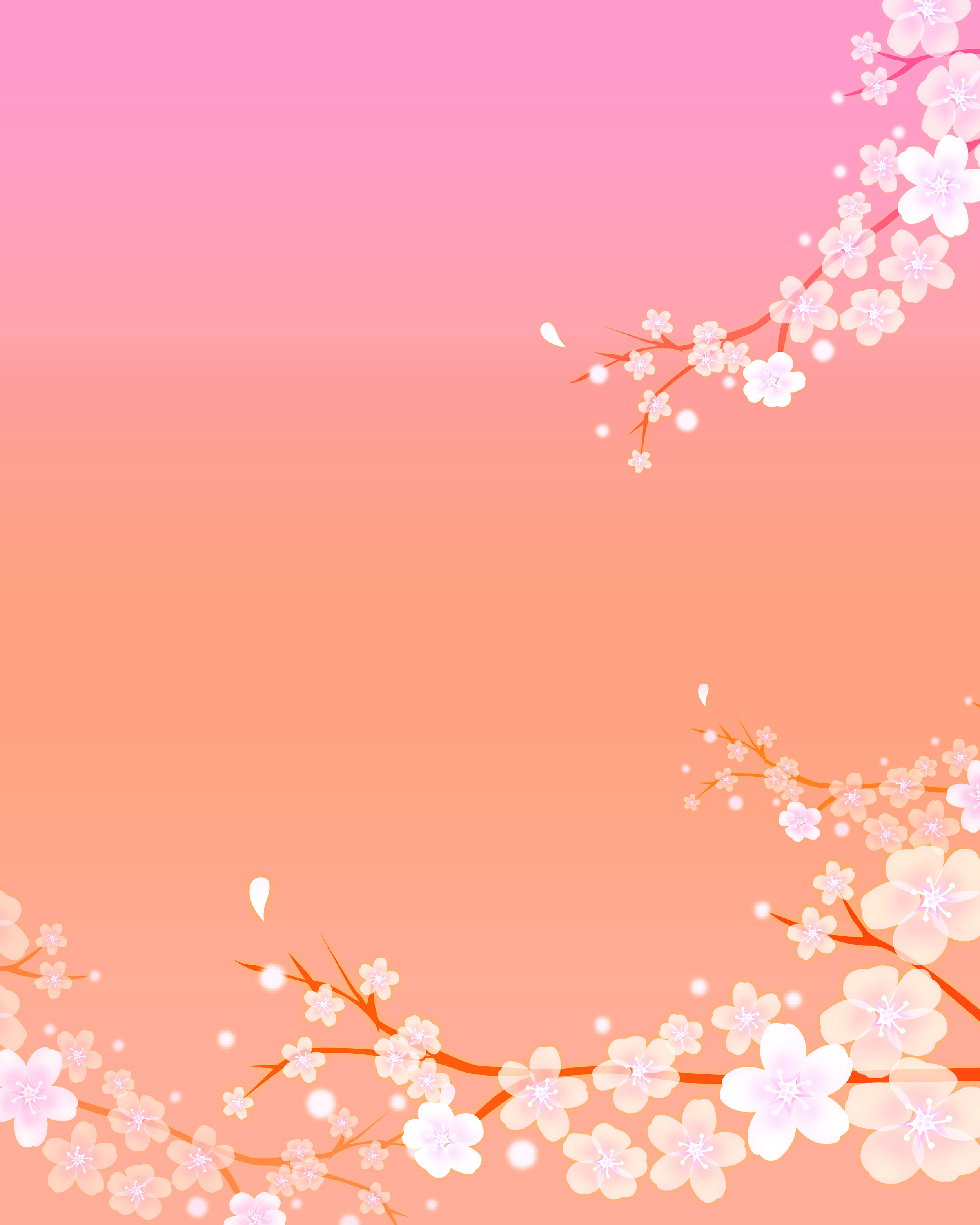 桜 さくら の画像 イラスト フリー素材 No 053 桜壁紙 ピンク 枝