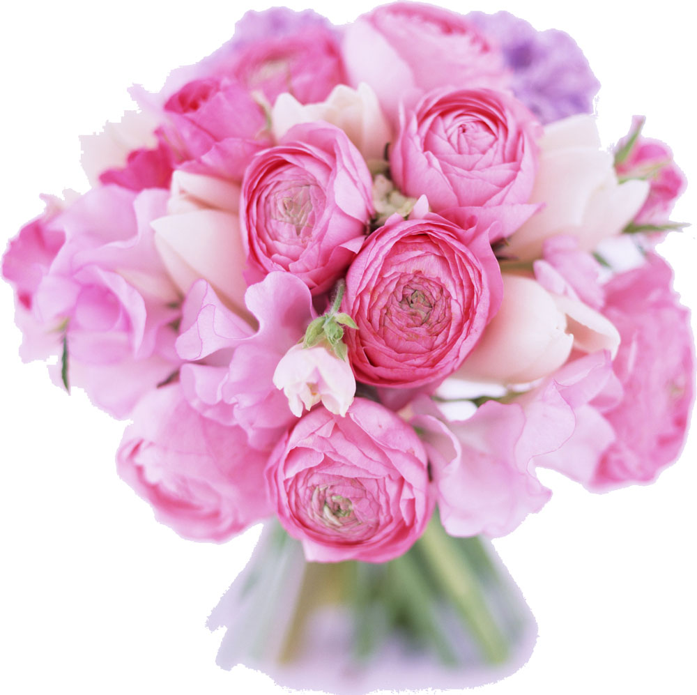ピンクの花の写真 フリー素材 No 491 ピンク バラ 花束