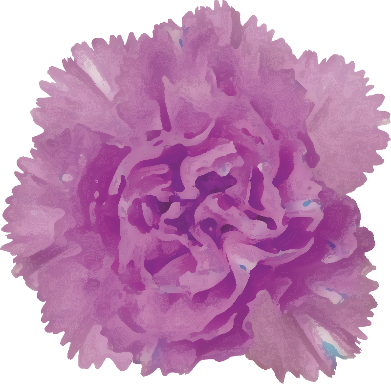 紫色の花のイラスト フリー素材 No 102 紫