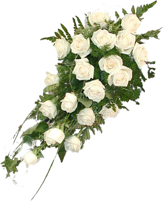 白い花の写真 フリー素材 No 579 バラの花束 白