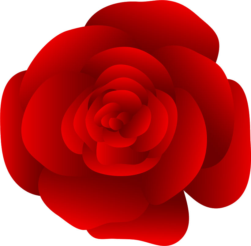 画像サンプル-真紅のバラ