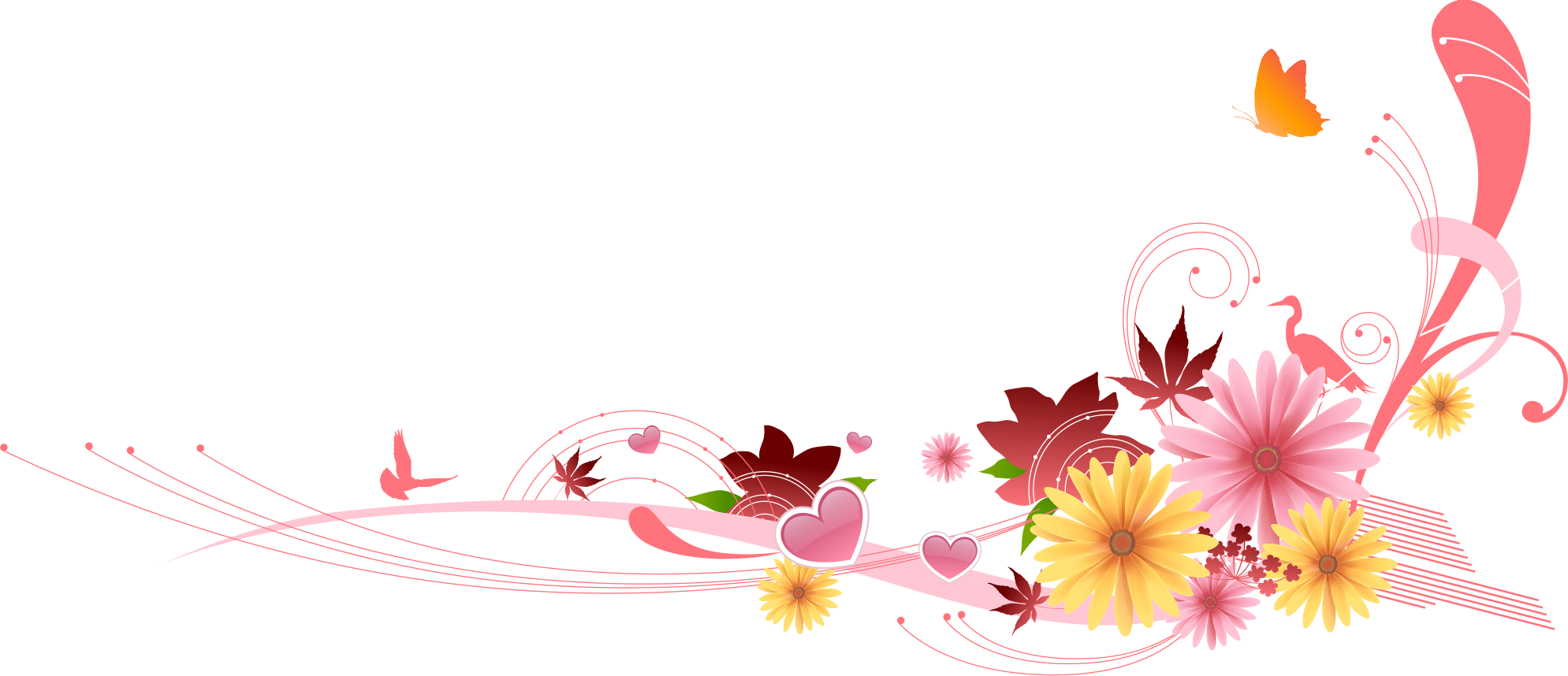 ガーベラ デージーの花のイラスト 画像 無料で使えるフリー素材