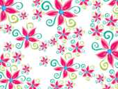 壁紙 背景イラスト 花の模様 柄 パターン 無料のフリー素材集 百花繚乱