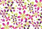 壁紙 背景イラスト 花の模様 柄 パターン 無料のフリー素材集 百花繚乱