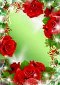赤い花のイラスト 背景 壁紙用 無料のフリー素材集 百花繚乱