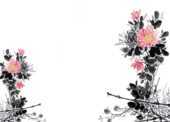 花のイラスト 和風 日本画風デザイン 無料のフリー素材集 百花繚乱