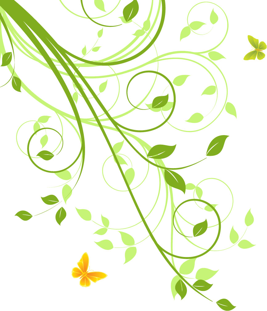 葉っぱや草木のイラスト３ 無料のフリー素材集 百花繚乱